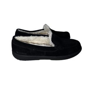 Women’s Vionic Lynez Slipper Black Suede Size 9